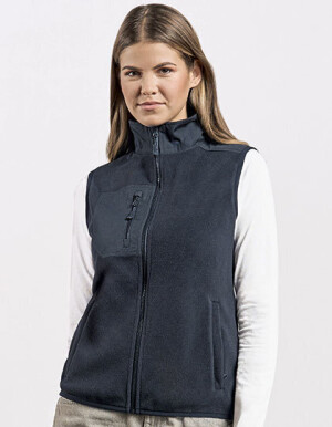 Women´s Canvas Fleece Vest - Reklamnepredmety