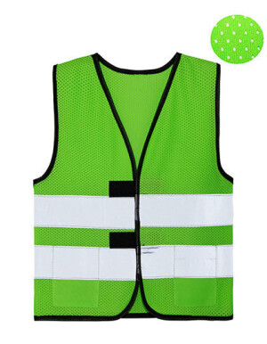 Mesh Safety Vest for Children Korfu - Reklamnepredmety