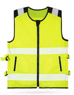 Hi-Vis Mesh Motorcycle Safety Vest “Naxos” - Reklamnepredmety