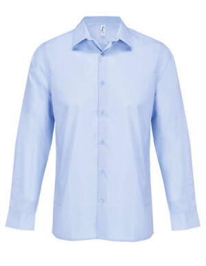 Men´s Poplin Shirt Long Sleeve Bailey - Reklamnepredmety
