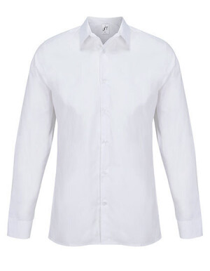 Men´s Poplin Shirt Long Sleeve Bailey - Reklamnepredmety