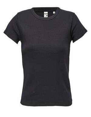 Women´s Ribbed T-Shirt Sara - Reklamnepredmety