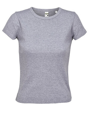Women´s Ribbed T-Shirt Sara - Reklamnepredmety