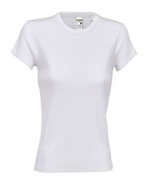 Women´s Ribbed T-Shirt Sara - Reklamnepredmety