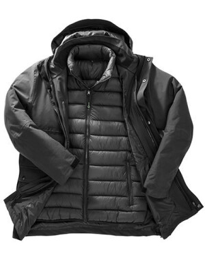 Recycled 3-In-1 Padded Ripstop Jacket - Reklamnepredmety
