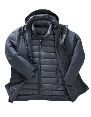 Recycled 3-In-1 Padded Ripstop Jacket - Reklamnepredmety