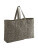 Leopard Print Canvas Oversized Tote Bag