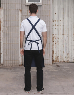 Barbecue apron with cross bands - Reklamnepredmety