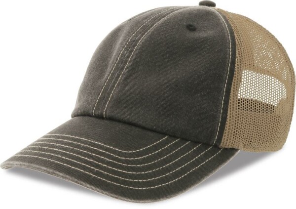 6 Panel Vintage Trucker Cap Teon