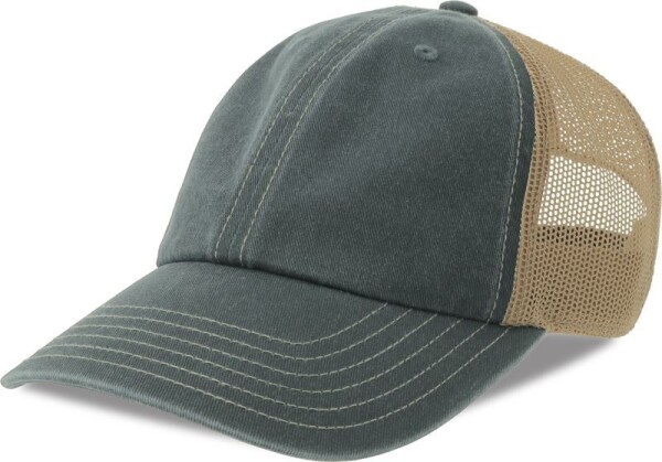 6 Panel Vintage Trucker Cap Teon