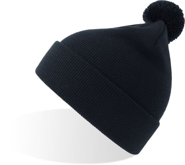 Kids' Knitted Beanie with Pompon Kid Wind-S Pompom