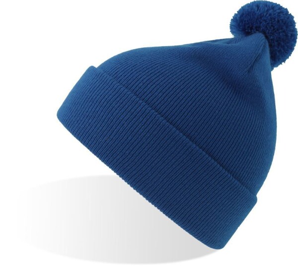 Kids' Knitted Beanie with Pompon Kid Wind-S Pompom