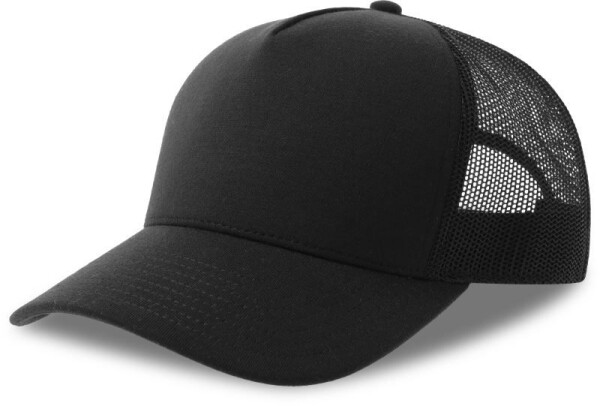 5 Panel Trucker Cap Rapper Jersey-S
