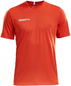 Men's V-neck sports shirt - Squad Go Jersey Solid M - Reklamnepredmety