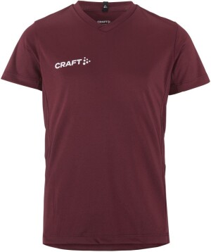 Kids V-Neck Sports Shirt - Squad Go Jersey Solid Jr - Reklamnepredmety