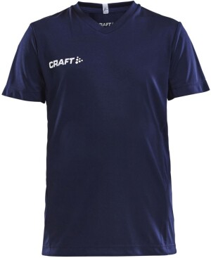 Kids V-Neck Sports Shirt - Squad Go Jersey Solid Jr - Reklamnepredmety