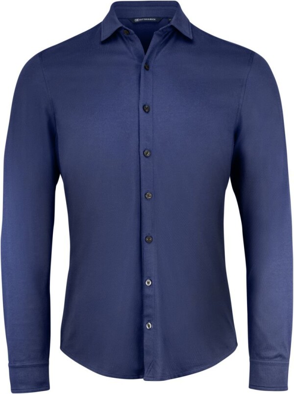 Piqué shirt long-sleeve Advantage Shirt Men