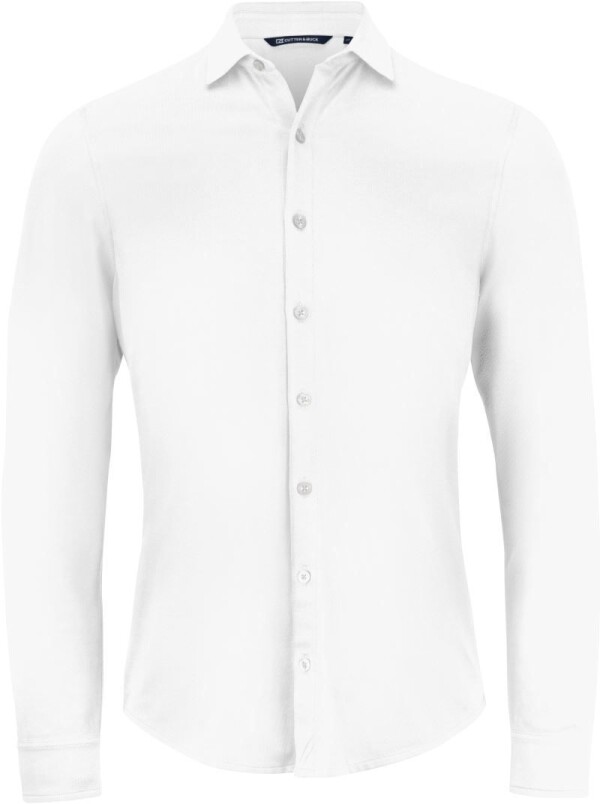 Piqué shirt long-sleeve Advantage Shirt Men