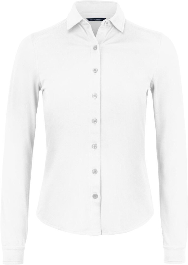 Piqué Blouse long-sleeve Advantage Shirt Women