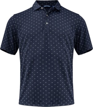Men's Functional Polo "Printed" - Virtue Polo Printed Men - Reklamnepredmety