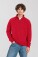 Heavy Sweater with 1/4 Zip - Iconic Premium Zip Neck Sweat - pr-162288-f-o-l-iconic-premium-zip-neck-sweat-red-front-c2cdf0aa-90d3-4b72-b573-04c476e1acbb-web - variant 