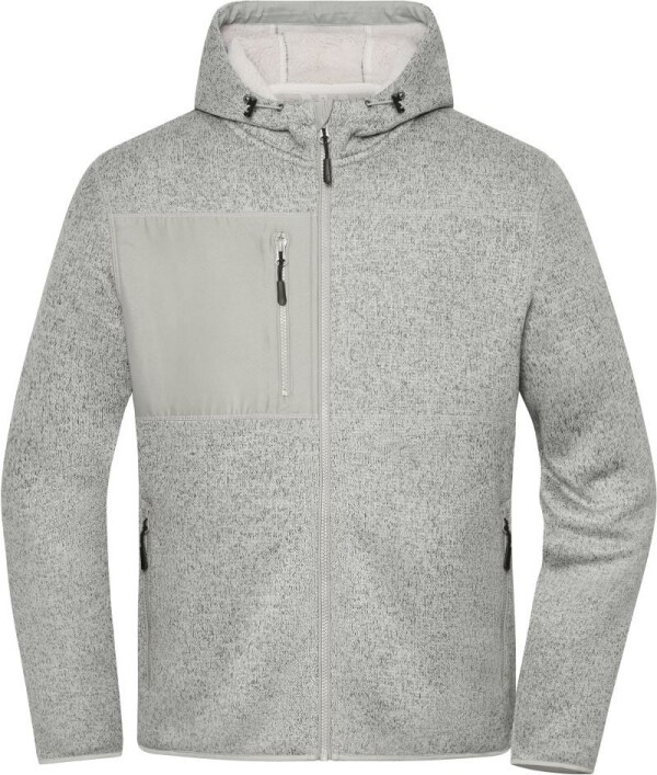 Knitted Fleece Jacket JN 1874