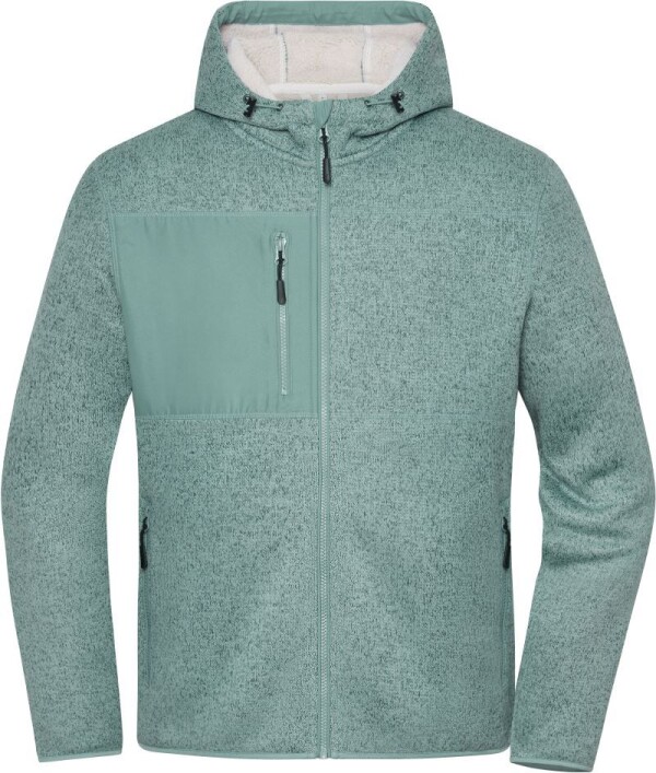 Knitted Fleece Jacket JN 1874