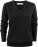 Ladies' V-Neck Pullover - Ashland V-Neck Women - ps-622505-james-harvest-ashland-v-neck-women-black-front-7fd8b0ce-d44b-4200-bd1a-a09652f3cb7d-web - variant 