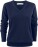Ladies' V-Neck Pullover - Ashland V-Neck Women - ps-622505-james-harvest-ashland-v-neck-women-navy-front-68c8ebd7-5a48-4091-aa4f-4c2c8ef02059-web - variant 