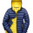 RT194F Ladies Snow Bird Padded Jacket - RT194F-Navy-Yellow - variant Ls 1000157087