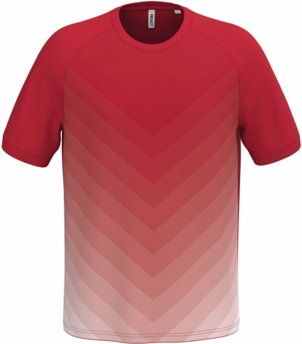 Unisex Sports Shirt with color gradient PA 4047
