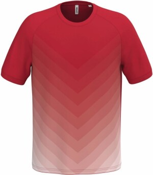Unisex Sports Shirt with color gradient PA 4047 - Reklamnepredmety