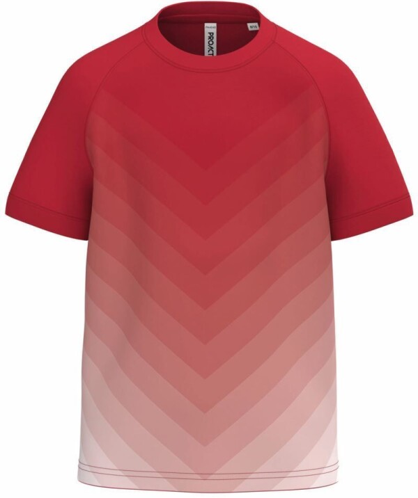 Kids' Sports Shirt with color gradient PA 4048