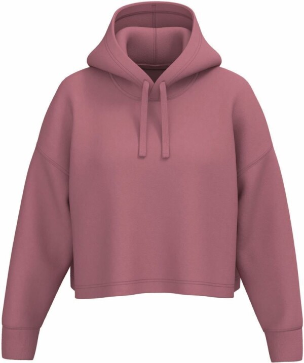 Ladies' cropped hooded sweater PA 396