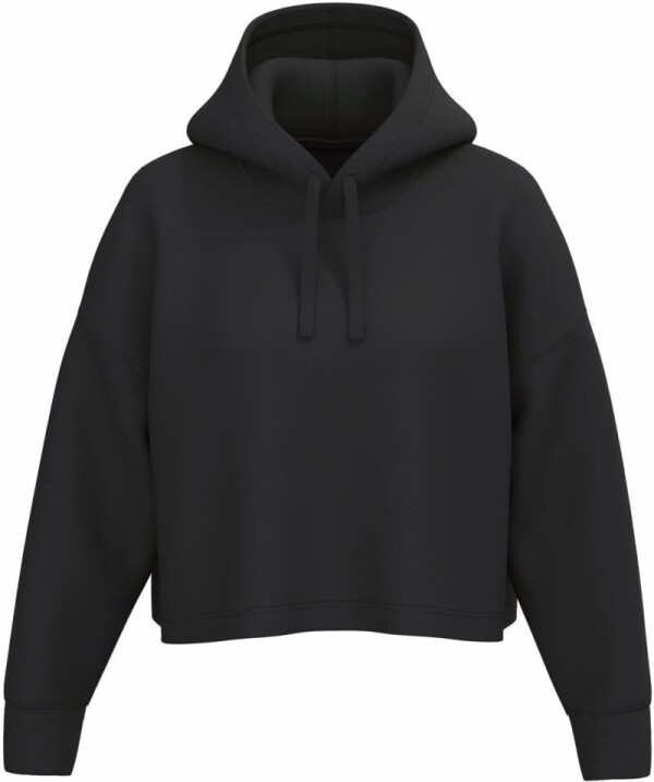 Ladies' cropped hooded sweater PA 396