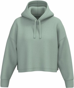 Ladies' cropped hooded sweater PA 396 - Reklamnepredmety