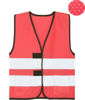Kids' Mesh Safety Vest KWM – Korfu - Reklamnepredmety