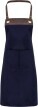 Bib Apron "Espresso" PR 123 - ps-390123-premier-pr-123-navy-brown-front-a1107d36-e4dd-4839-bd9a-49126505f061-web - variant 