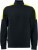 Heavy Doubleface Workwear Sweater 2128 Sweatshirt 1/2 Zip - ps-642128-projob-2128-sweatshirt-1-2-zip-black-yellow-front-915cb9d5-c7e6-4c04-94f1-b2af8755a945-web - variant 