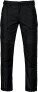Men's Contrast Stretch Workwear Trousers 2520 Waistpants Stretch - ps-64520l-projob-2520-waistpants-stretch-146-156-black-front-48db55b9-38f9-486f-a7d9-030a03948a90-web - variant 