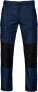 Men's Contrast Stretch Workwear Trousers 2520 Waistpants Stretch - ps-64520l-projob-2520-waistpants-stretch-146-156-navy-front-7922a59c-b5c4-4c21-9542-edd86e196171-web - variant 