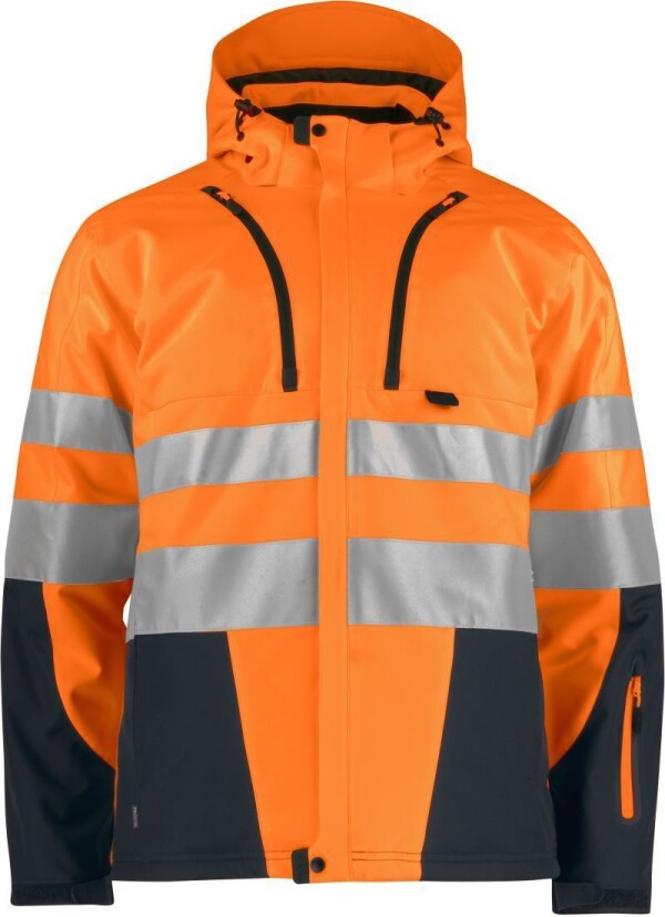 3-Layer Safety Softshell Jacket 6420 Padded Softshell