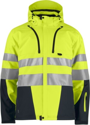 3-Layer Safety Softshell Jacket 6420 Padded Softshell - Reklamnepredmety