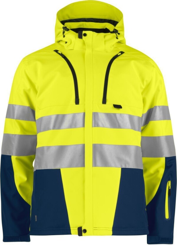 3-Layer Safety Softshell Jacket 6420 Padded Softshell