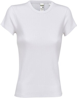 Ladies' Rib T-Shirt Sara - Reklamnepredmety