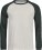 Baseball T-shirt long sleeve "Unlabeled" TJ 1170 - ps-181170-tee-jays-tj-1170-cement-dark-green-front-1d54610c-f580-44fe-97c3-023f2abff927-web - variant 
