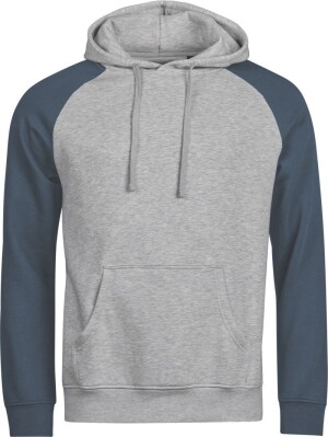 Hooded Sweater 2-colored "Unlabeled" TJ 5156 - Reklamnepredmety