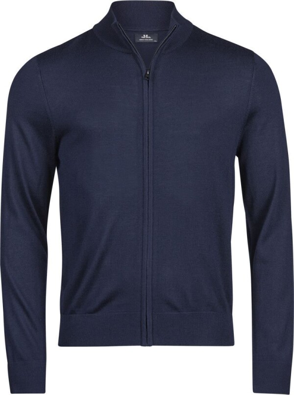 Men's Knitted Jacket with Zip TJ 6012