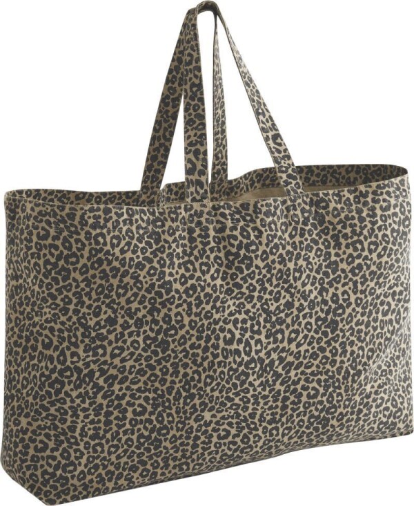 Large Canvas Bag "Leopard" W 336