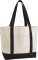 Earthaware™ Organic Bag For Life W 804 - ps-500804-westford-mill-w-804-natural-black-front-530e0b6e-c35e-44e2-96e6-67653f4c7030-web - variant 